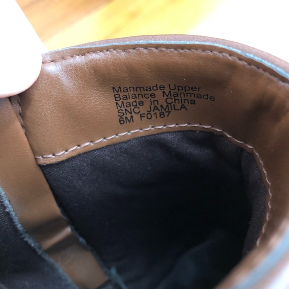 Style & Co Brown Leather Booties - Picture 5 of 6